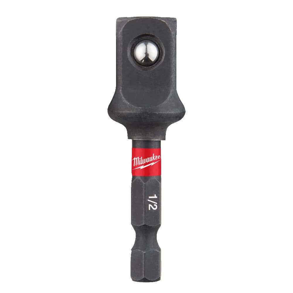 Milwaukee 1/4\" Hex to 1/2\" Square Impact Adapter 4932478803