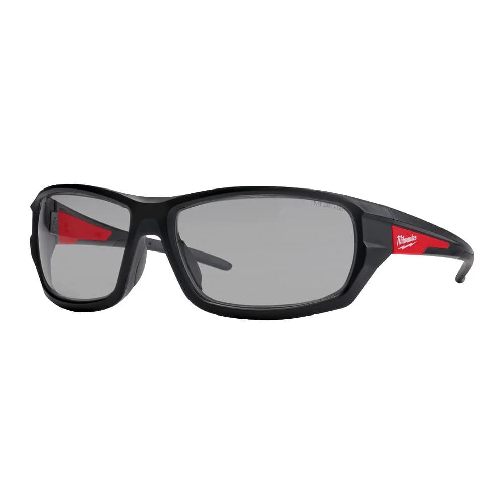 Milwaukee Performance Safety Glasses, Grey Lens, 4932478908