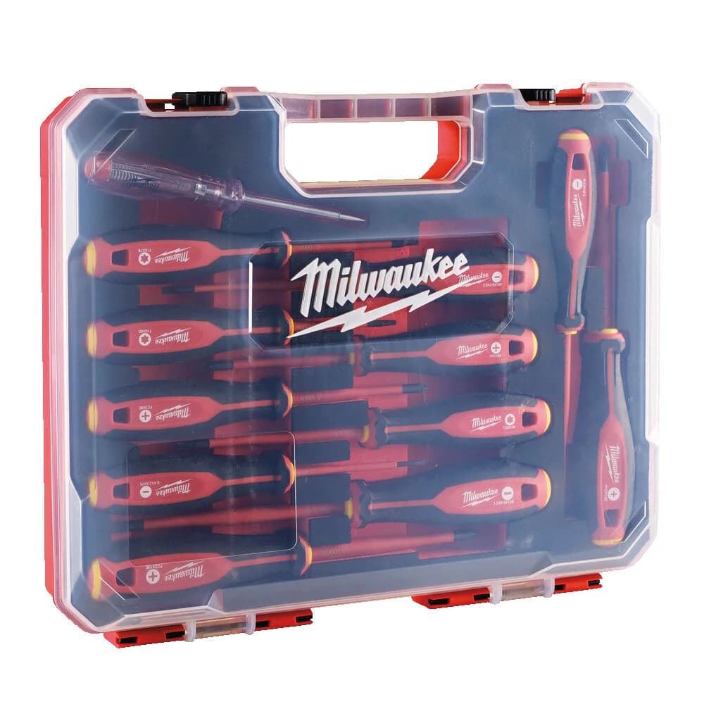 Milwaukee VDE Tri-Lobe Screwdriver Set, 12 Pieces (4932479095)