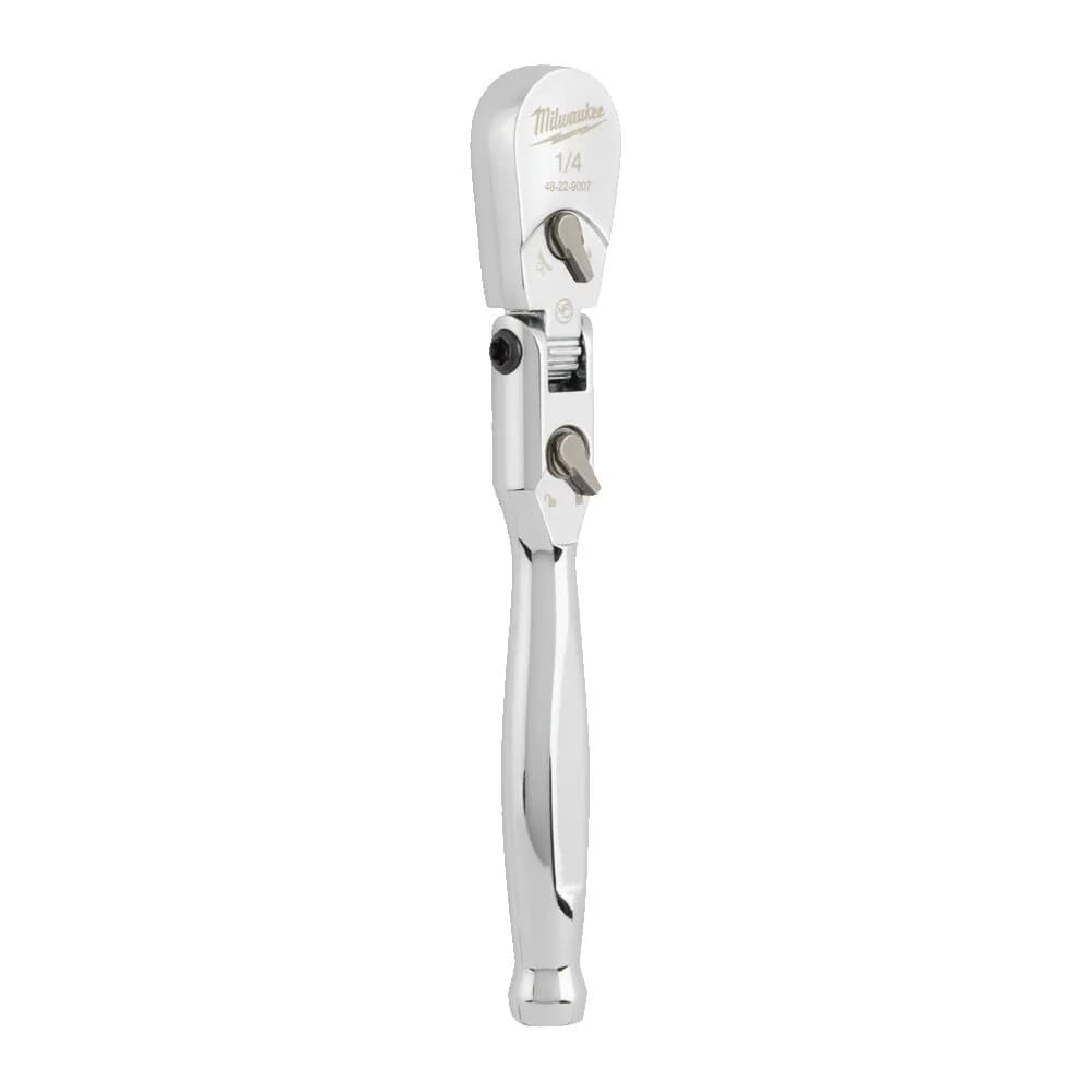 MILWAUKEE 1/4" Cricchetto a Testa Girevole 4932479648