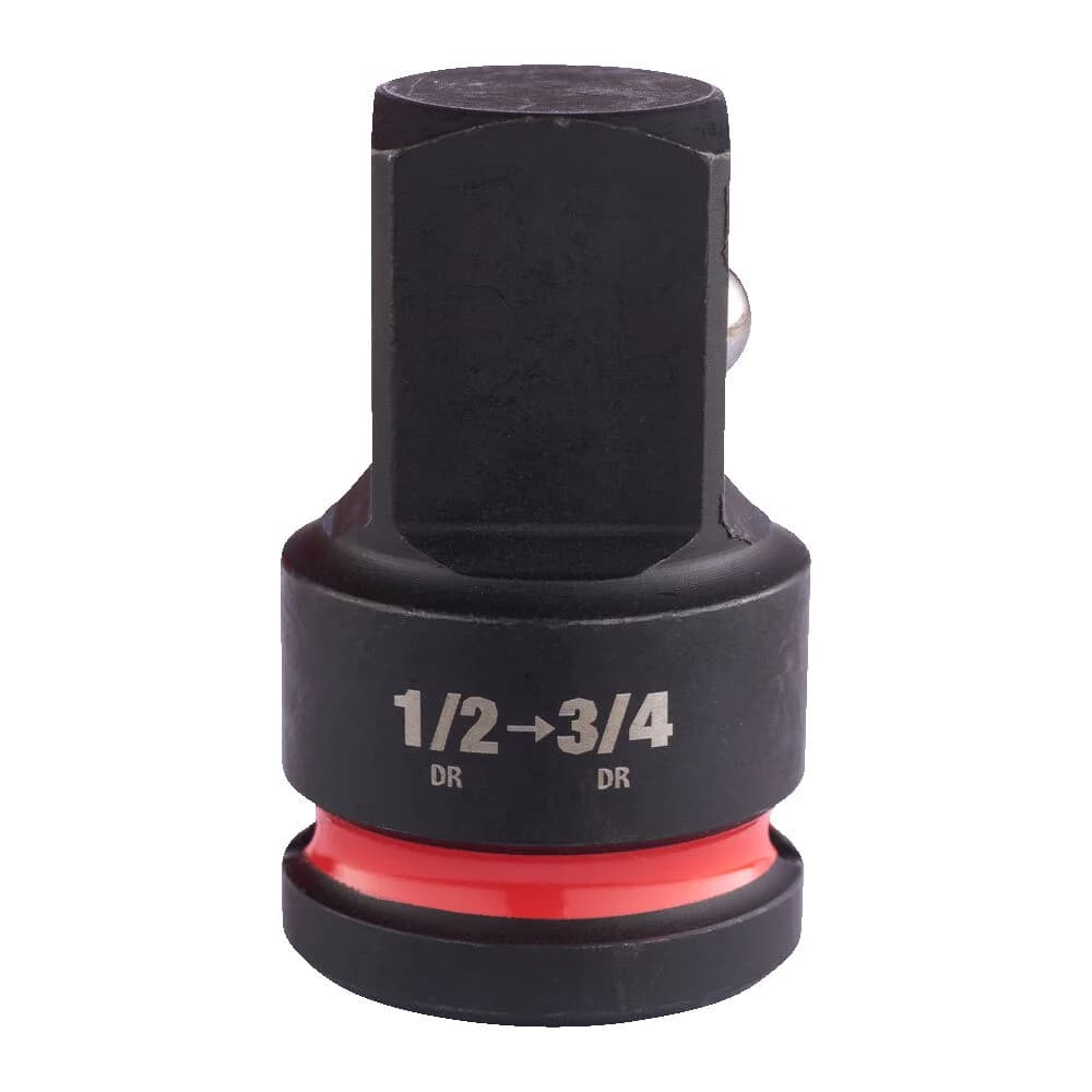 Milwaukee SHOCKWAVE Impact Duty Socket Adapter 1/2" Square to 3/4" Square, 48 mm
