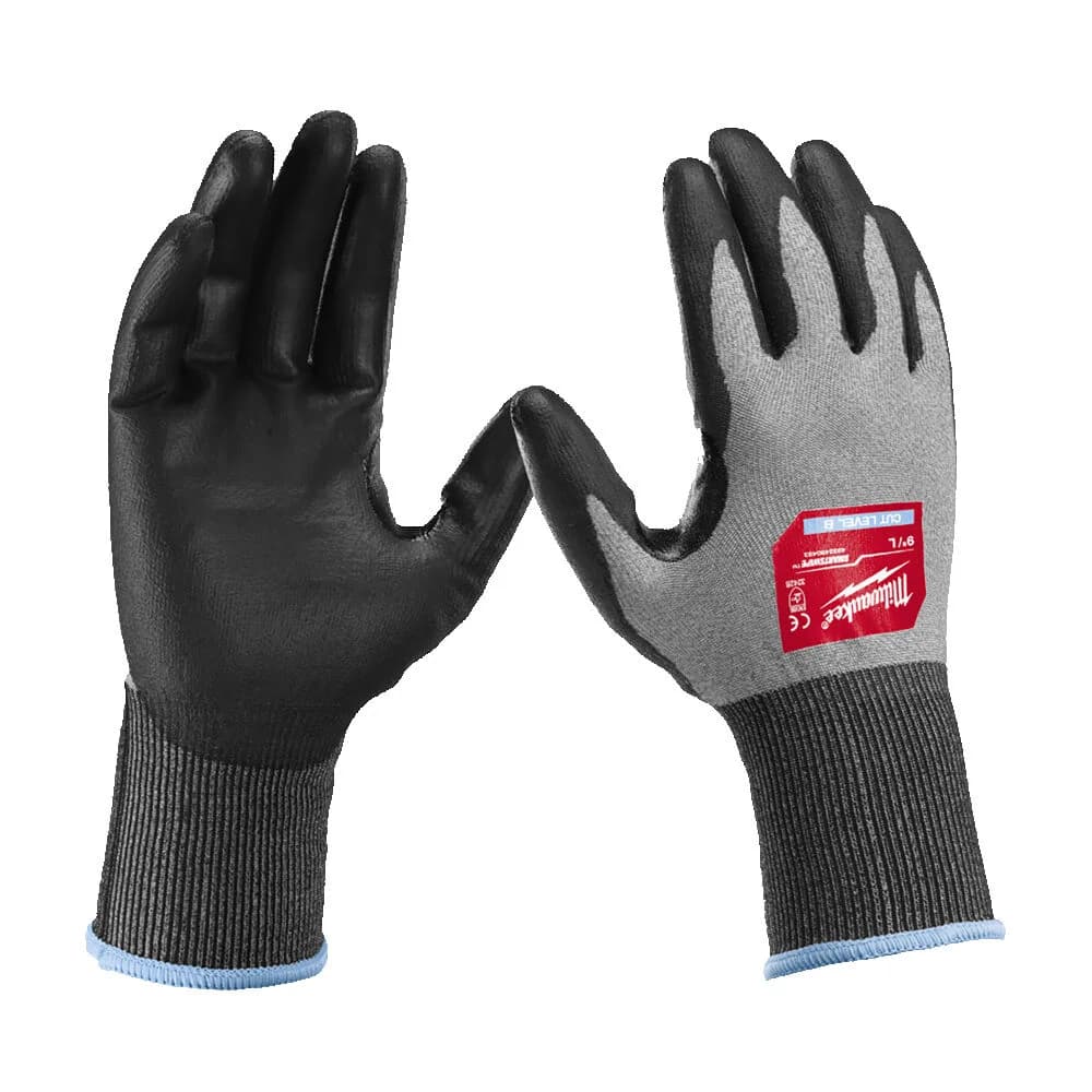 Milwaukee Hi-Dex Level B Cut-Resistant Gloves, Size 9/L, 4932480493