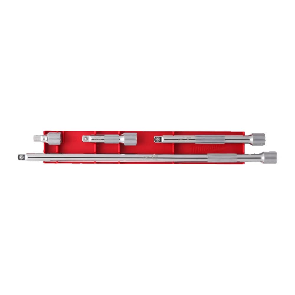MILWAUKEE 3/8' Drive Extensions Set 4pcs 4932480638