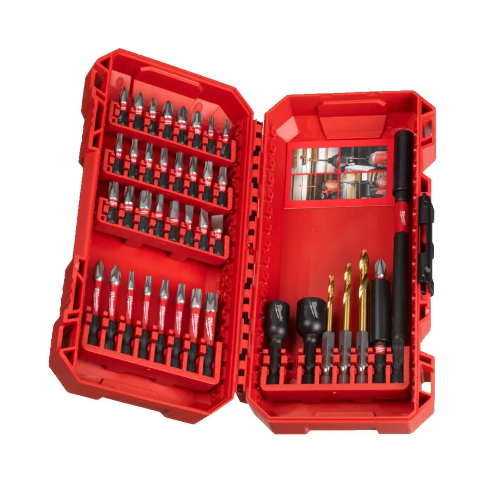 40-PIECE SHOCKWAVE DRILL & DRIVE BIT SET 4932492004 MILWAUKEE
