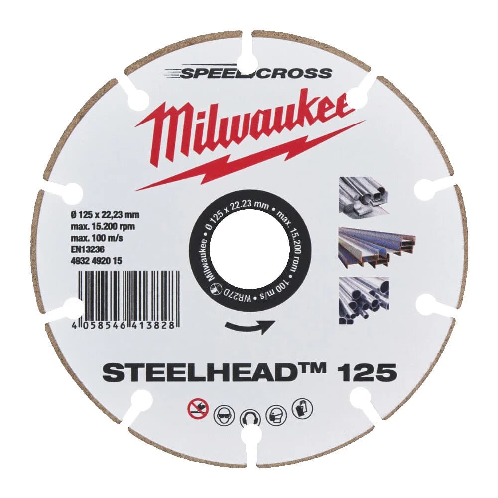 ΔΙΣΚΟΣ ΔΙΑΜΑΝΤΕ STEELHEADTM 125mm 4932492015