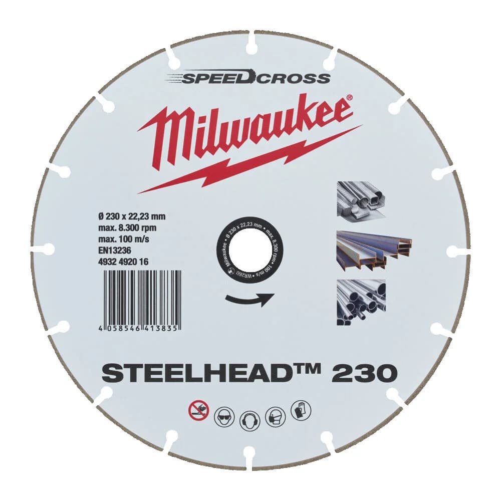 ΔΙΣΚΟΣ ΔΙΑΜΑΝΤΕ STEELHEADTM 230mm 4932492016