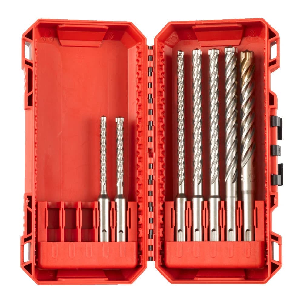 Set di punte SDS PLUS 4 taglienti 7 pz. 4932492113 MILWAUKEE