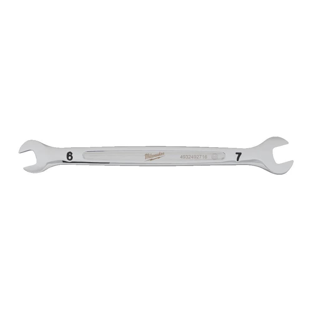 Milwaukee 6x7 mm Double Open-End Wrench, 122 mm