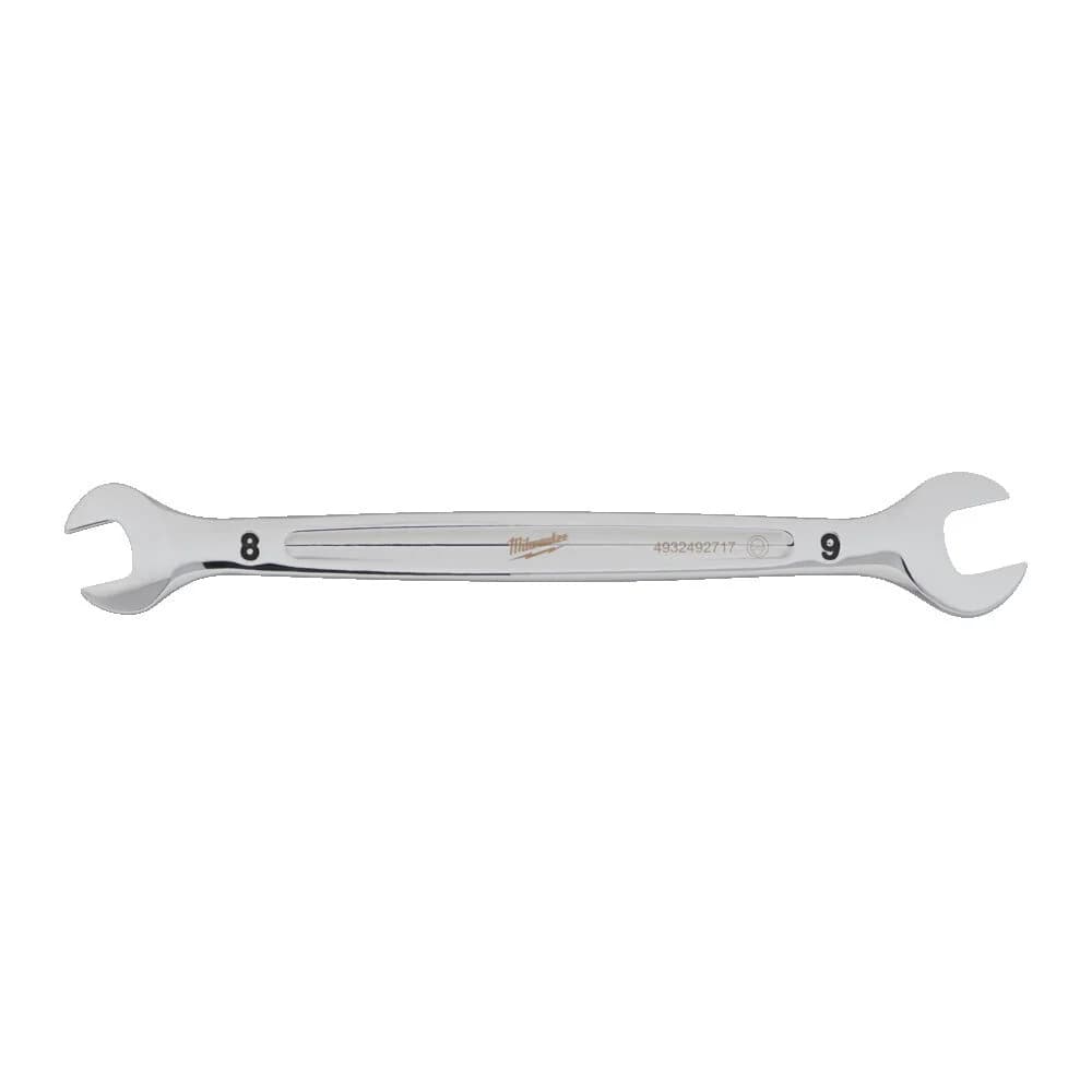 Milwaukee 8x9 mm Double Open-End Wrench, 141 mm