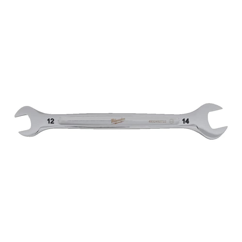 Milwaukee 12x14mm Double Open-Ended Wrench, 175mm