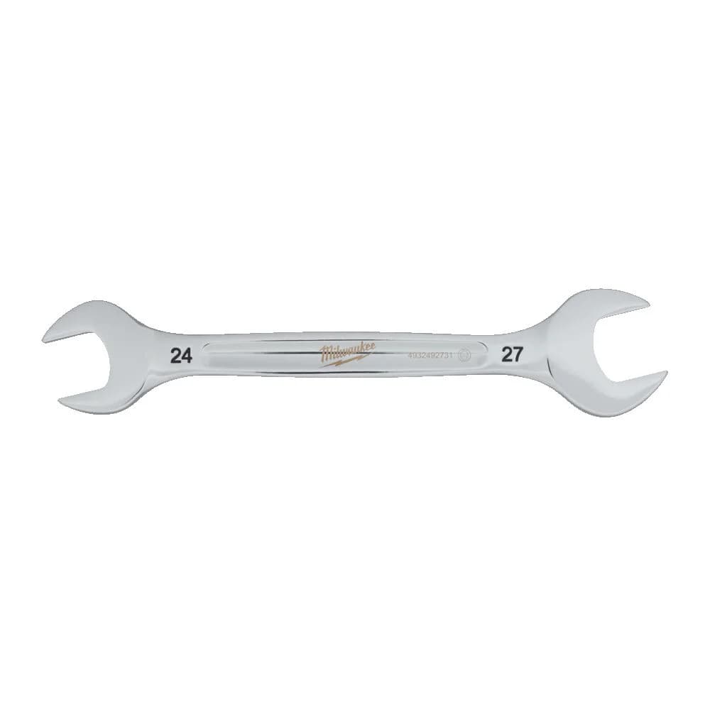 Milwaukee 24x27mm Double Open-Ended Wrench, 266mm Length