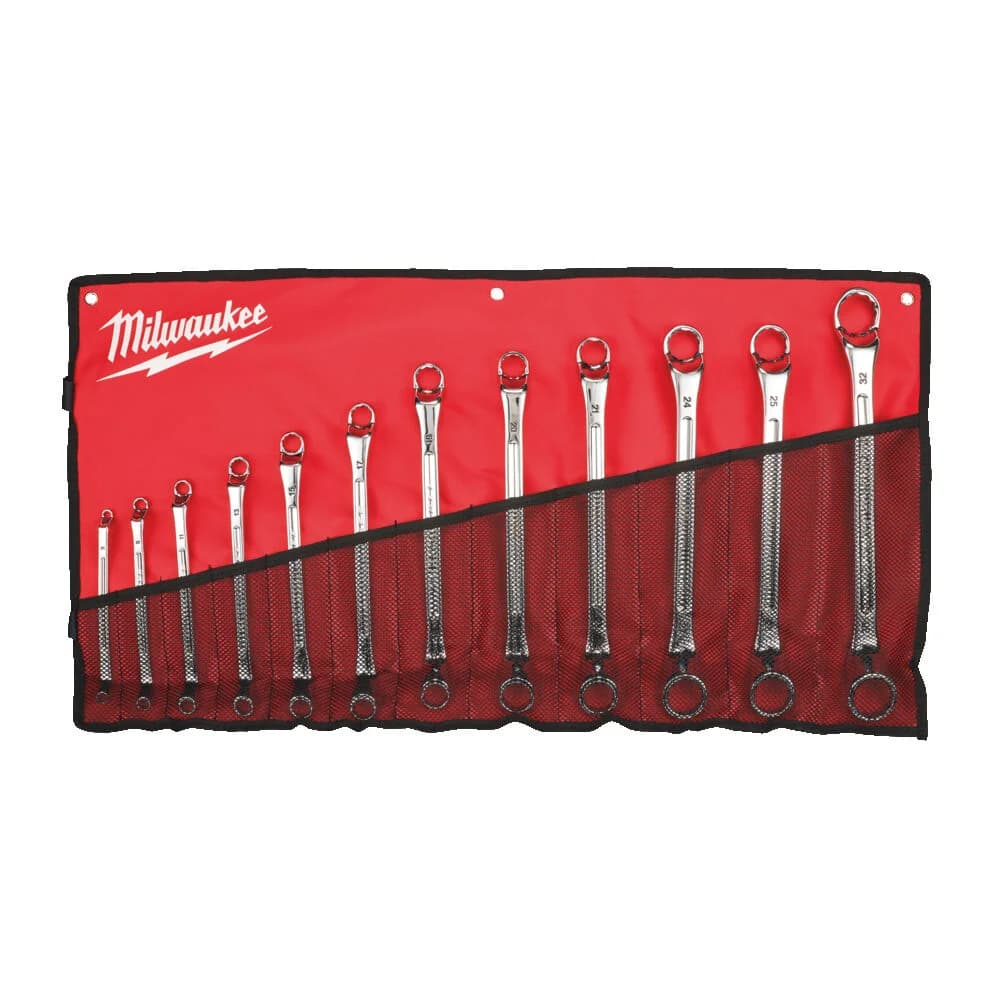 Milwaukee 75° Offset Double-Ended Wrench Set, 12 Pieces (4932492738)