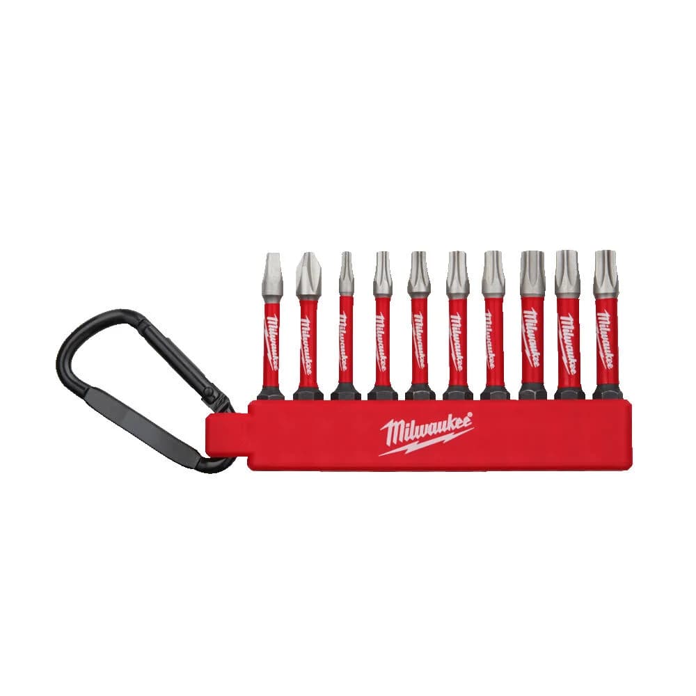 50mm SHW BIT SET 10PCS 4932492939 MILWAUKEE