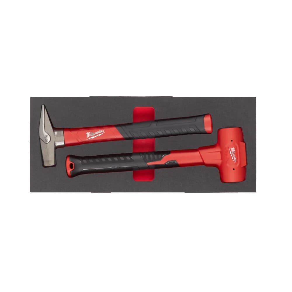 Milwaukee 2-Piece Hammer Insert Set for Tool Storage