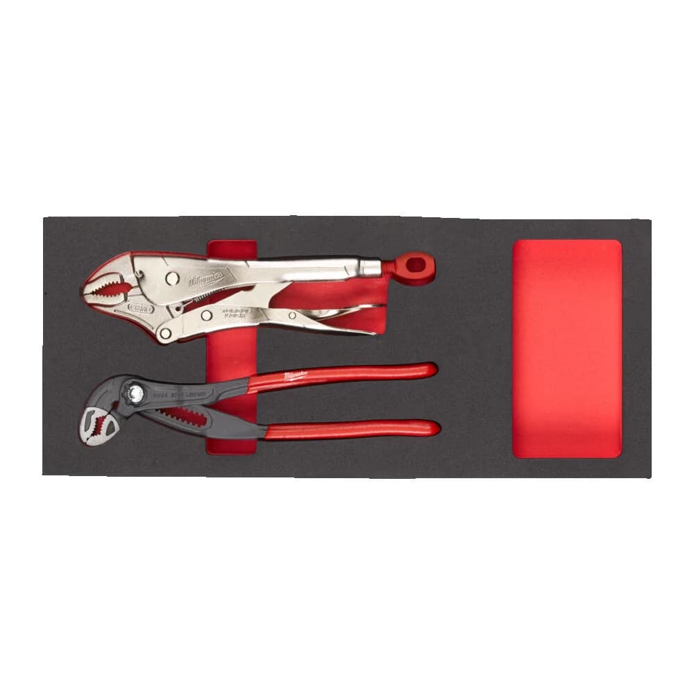 Milwaukee Tool Organizer Insert with Pliers and Adjustable Wrench 4932493255