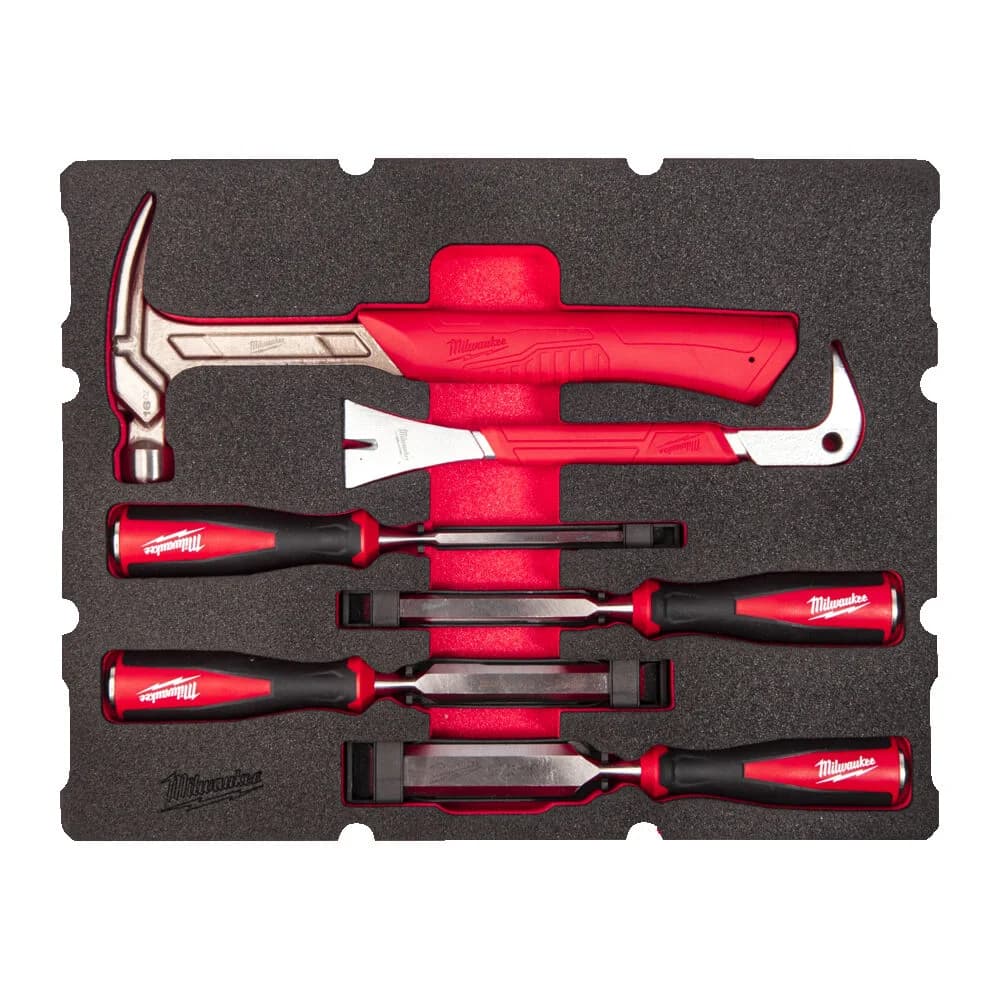 Milwaukee PACKOUT 6-Piece Woodworker's Tool Set