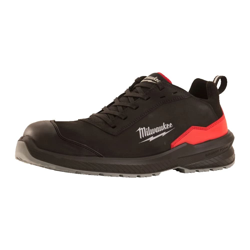Milwaukee FLEXTRED Nubuck S3S Safety Shoe, Size 45