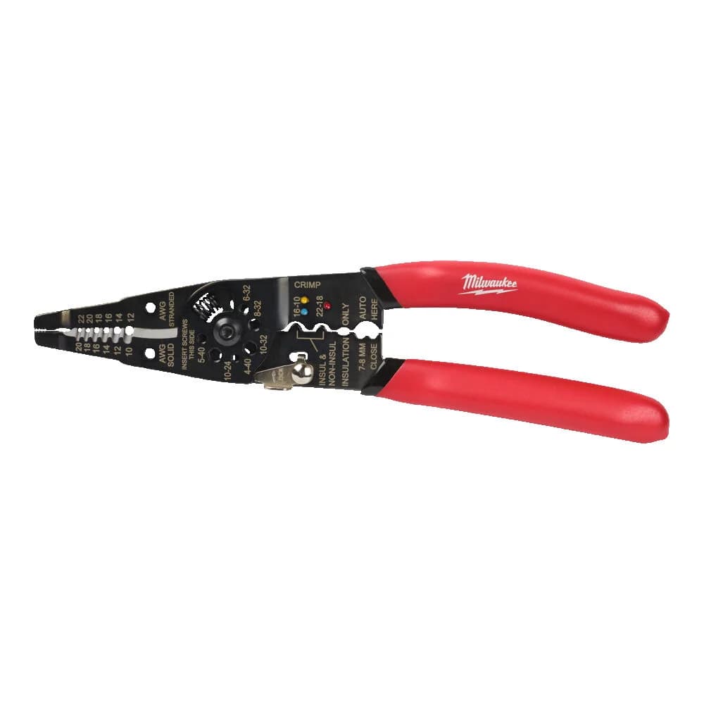 Milwaukee Multi-Purpose Wire Stripper with Crimping Pliers 4932493816