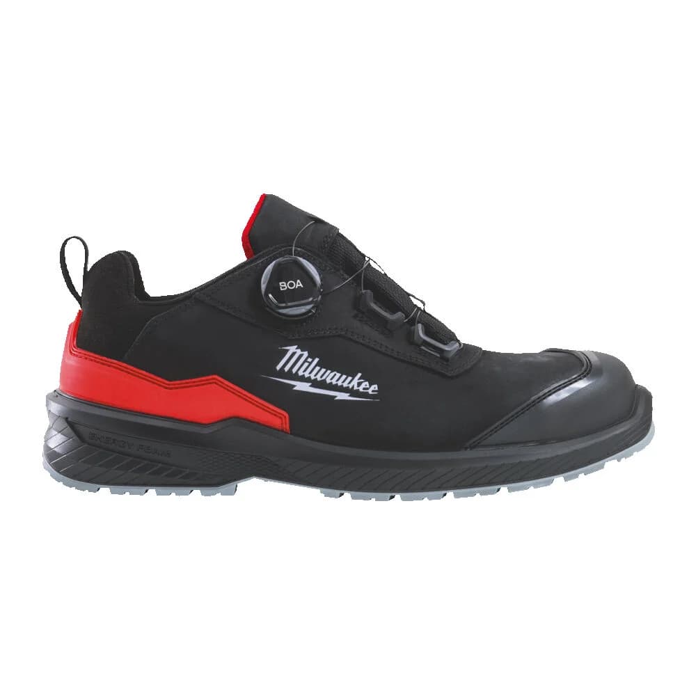 Milwaukee FLEXTRED Nubuck BOA Safety Shoe S3S, Size 45