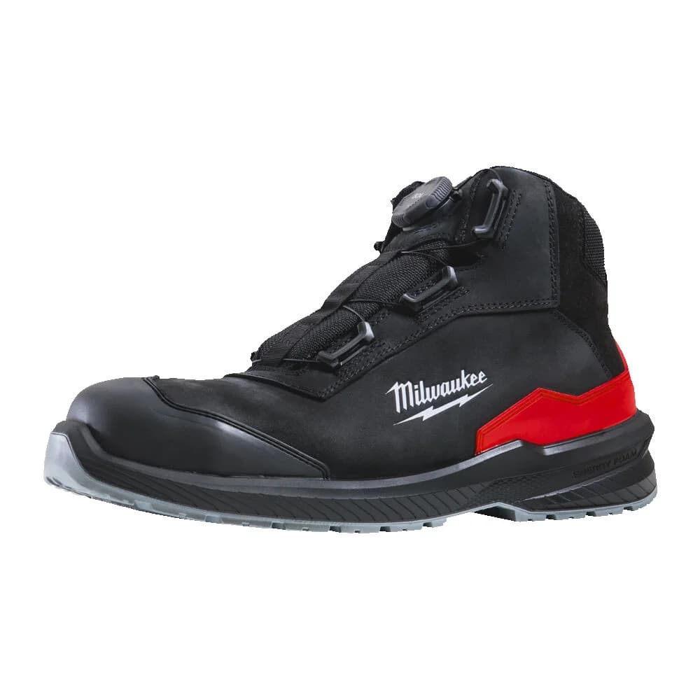 Milwaukee FLEXTRED Nubuck BOA S3S Safety Boot, Size 43