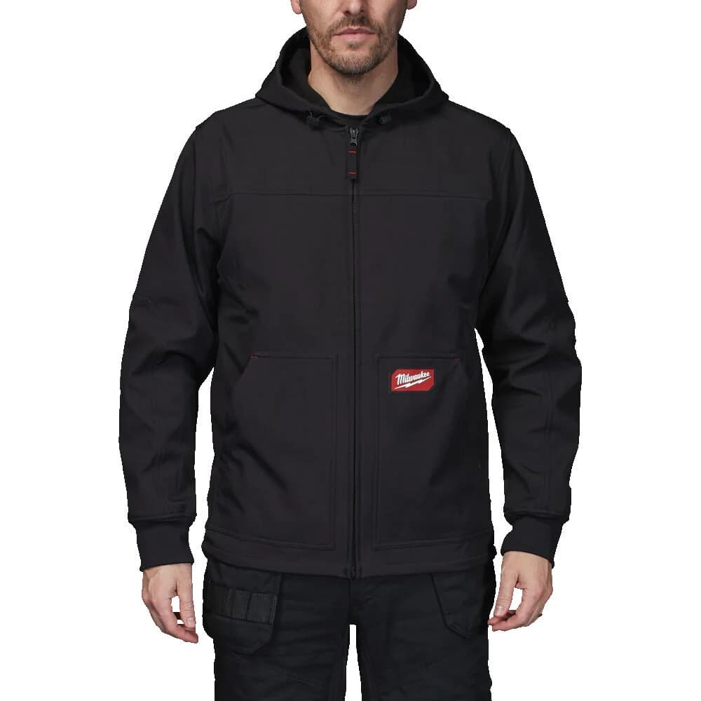 Milwaukee Black Hooded Work Jacket XXXL, 4932498276