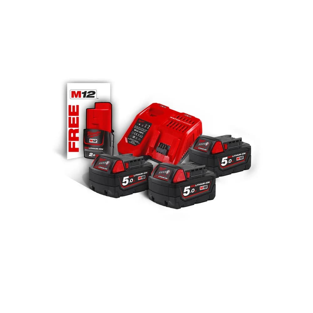 SET ΜΠΑΤΑΡΙΕΣ & ΦΟΡΤΙΣΤΗΣ M18 NRG-503 4933451423