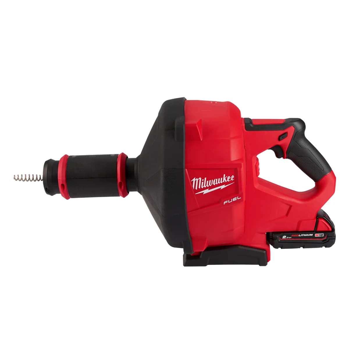 M18 FDCPF10-201C 18V Cordless Drain Cleaner with 10mm x 10.6m Cable, Kit with Batteries and Charger