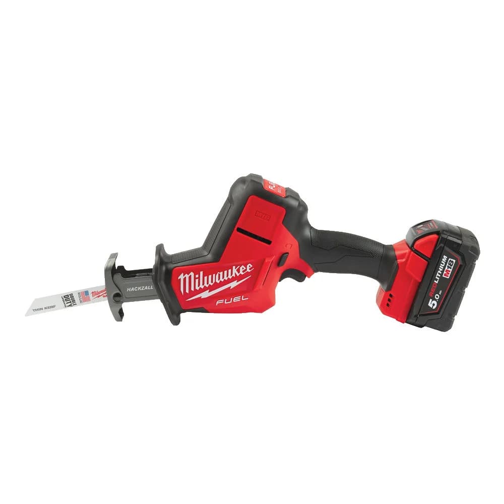 Milwaukee M18 FUEL FHZ-502X Reciprocating Saw Kit with 2 x 5.0 Ah Batteries