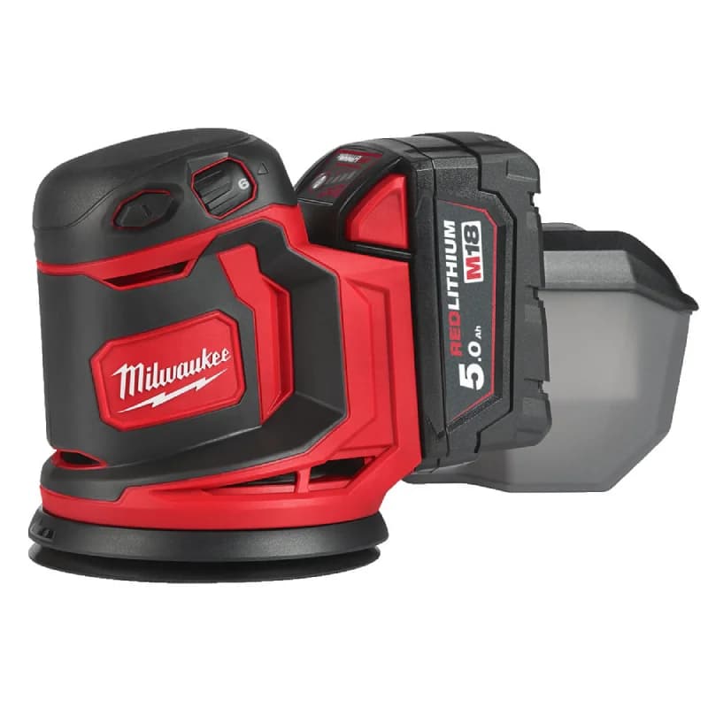 Milwaukee M18 BOS125-502B Random Orbital Sander 125mm (Bare Unit)