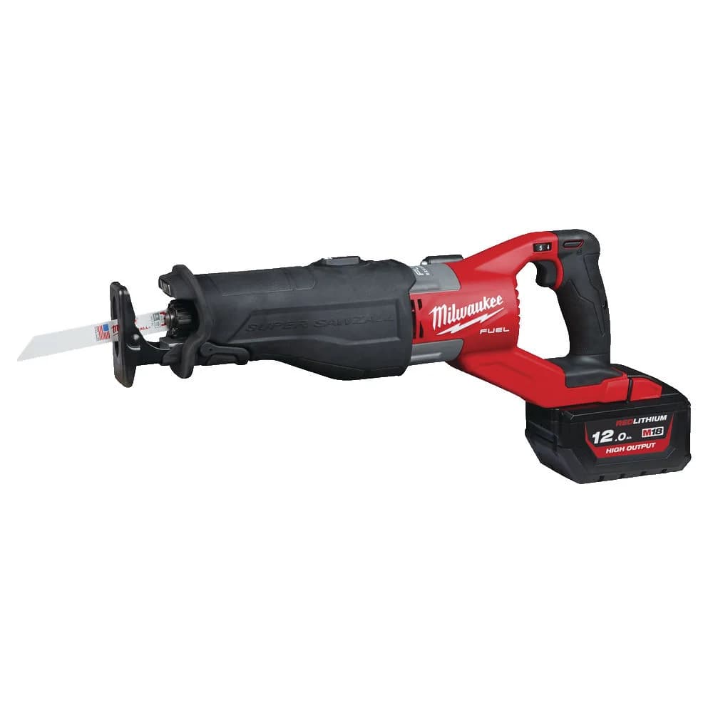 M18 FUEL FSX-121C Sawzall Reciprocating Saw Kit with 2 x 12.0 Ah Batteries