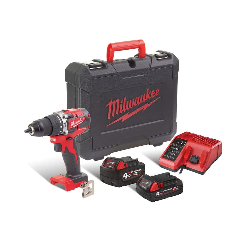 M18 CBLPD-422C 18V Brushless Impact Driver/Drill Kit with 2x 4.0Ah Batteries