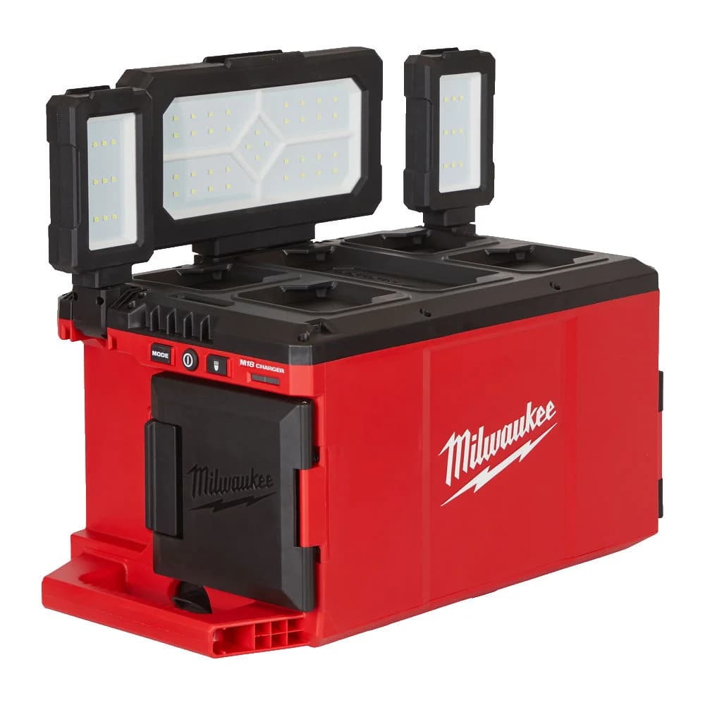 Faro Ricaricabile e Caricatore Milwaukee M18 PACKOUT POALC-0 4933478120