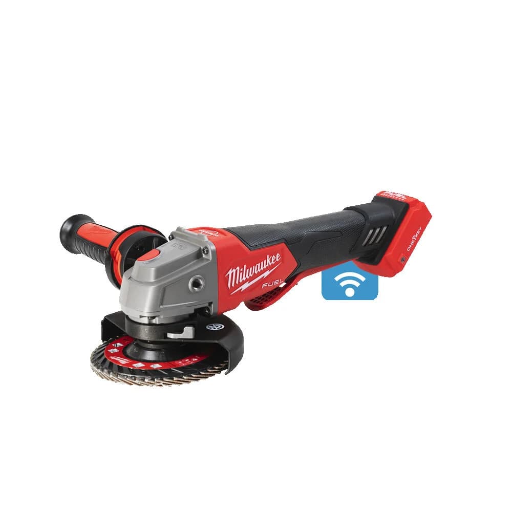 Milwaukee M18 ONE-KEY 125mm Cordless Angle Grinder (Bare Unit)