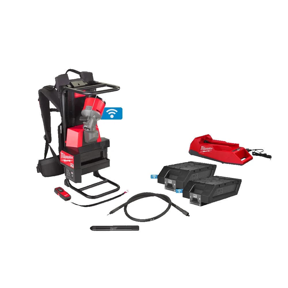 Milwaukee MXF CVBPKIT-602 Backpack Concrete Vibrator Kit (4933479593)