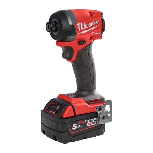 M18 FID3-502X Fuel 1/4" Hex Impact Driver Kit with 2 x 5.0Ah Batteries