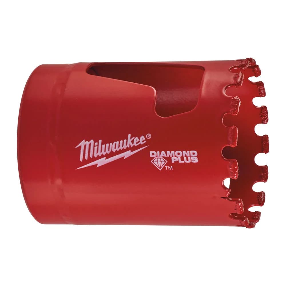 Milwaukee Diamond Plus Hole Saw 38 mm, 5/8" x 18 Thread