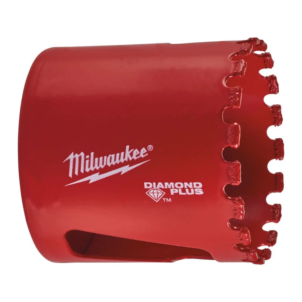 Milwaukee Diamond Plus Hole Saw 44 mm, 5/8\" x 18 Thread